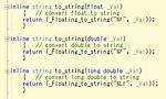 Std: :String to Float or Double