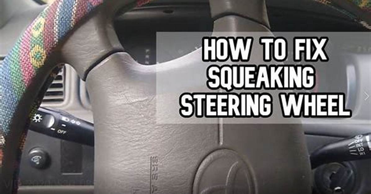 Steering Wheel Squeaking