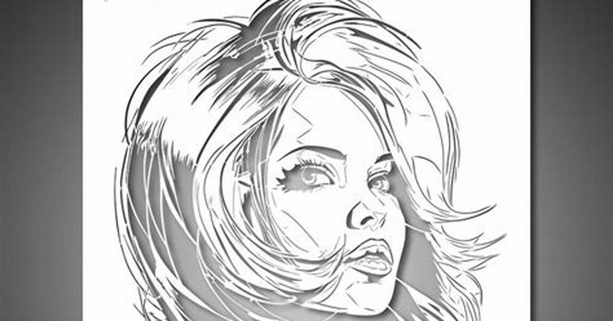 Stencil Drawing