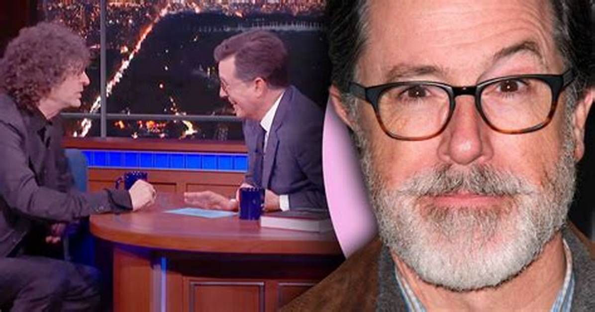 Stephen Colbert Shows Skills During Interview with Howard Stern