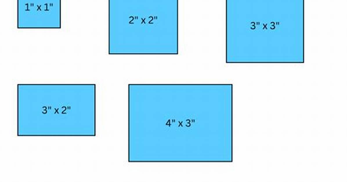 Sticker Sizes