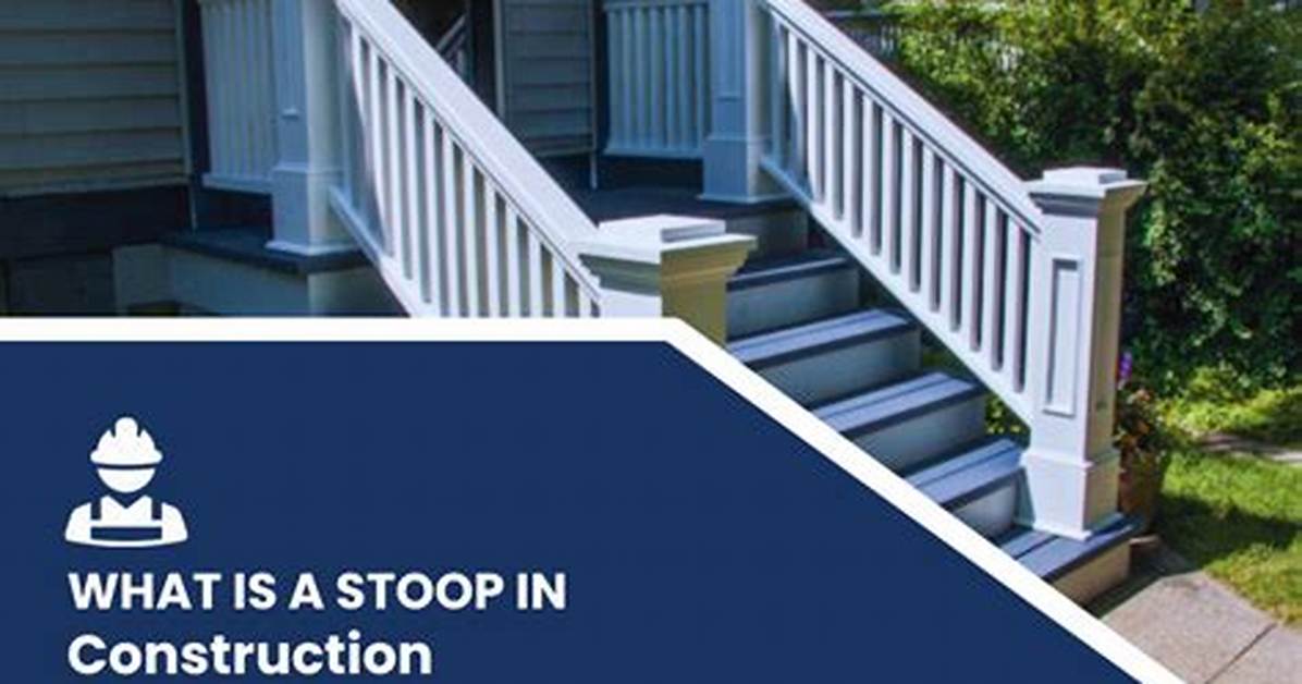 Stoop Meaning