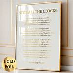 Stop All the Clocks
