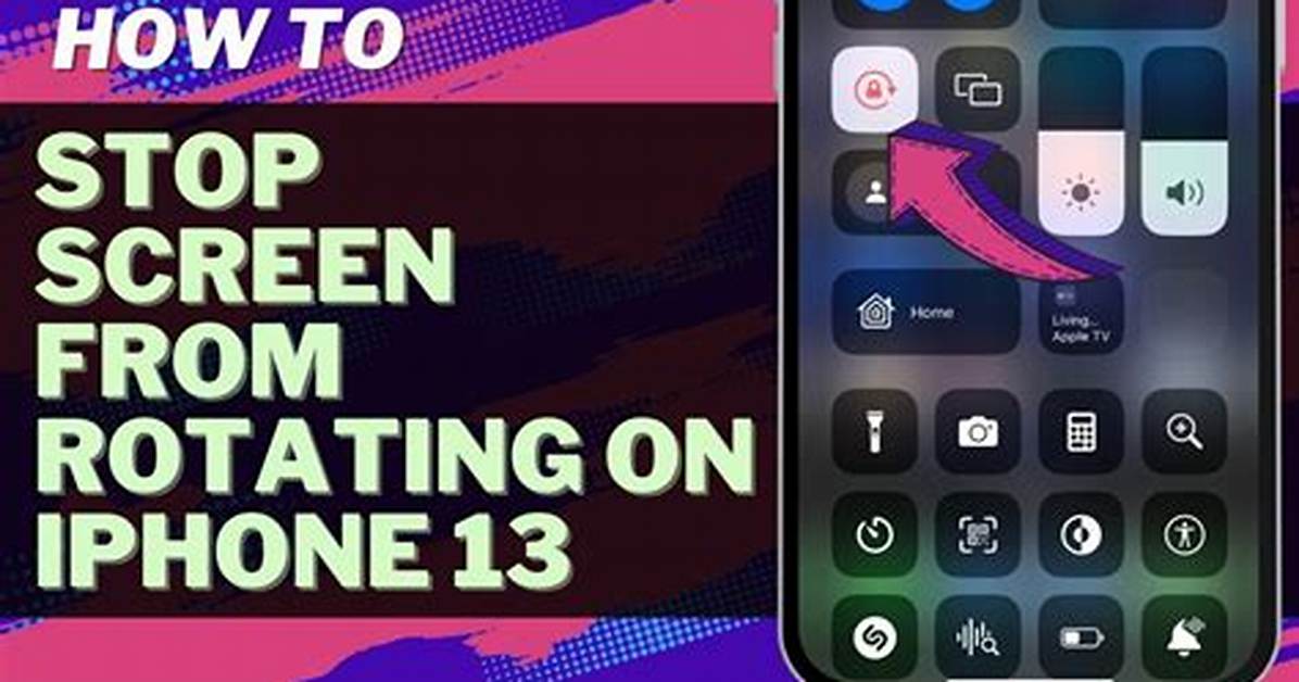 Stop Screen from Rotating