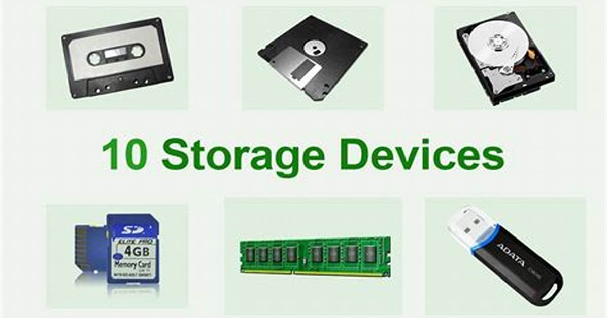 Storage Devices Examples