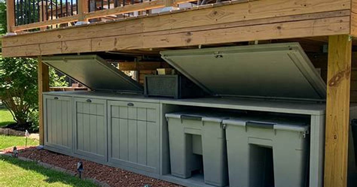 Storage Under Deck