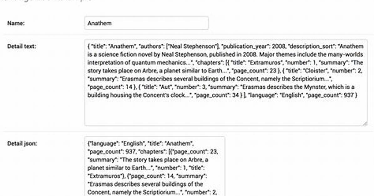Storing Json Variable in Django Database