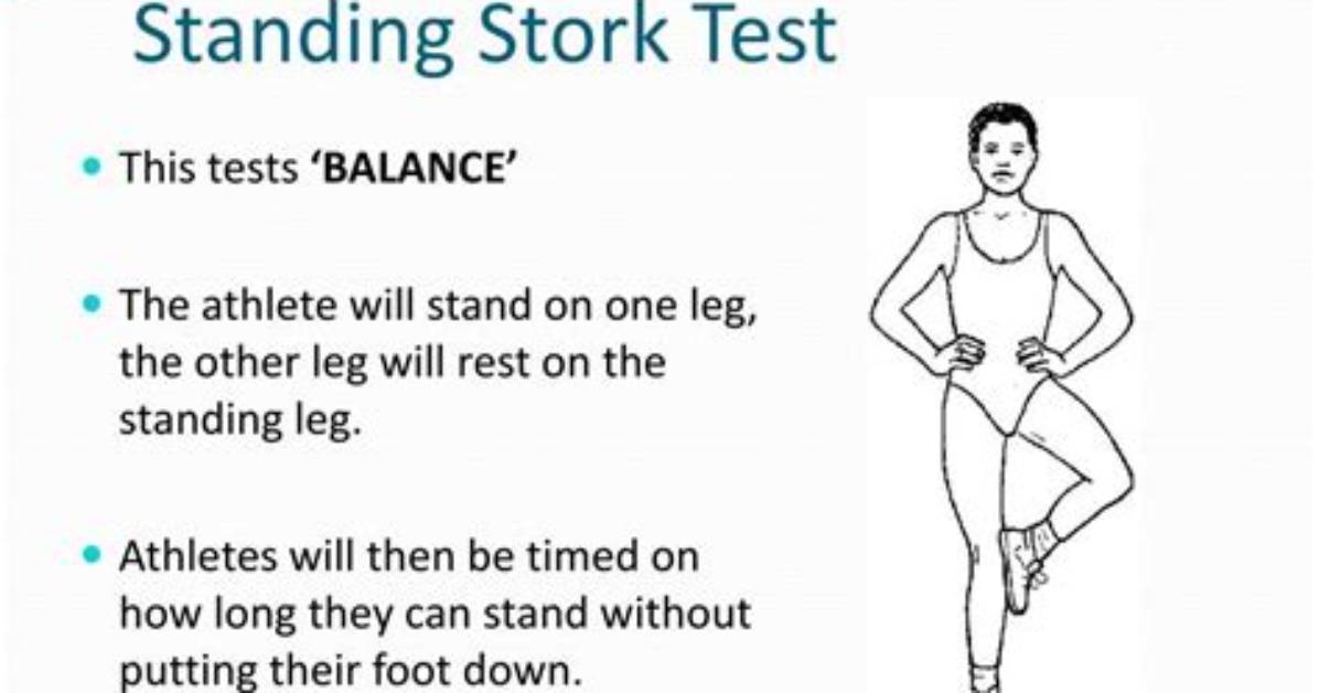 Stork Standing Test