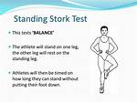 Stork Standing Test