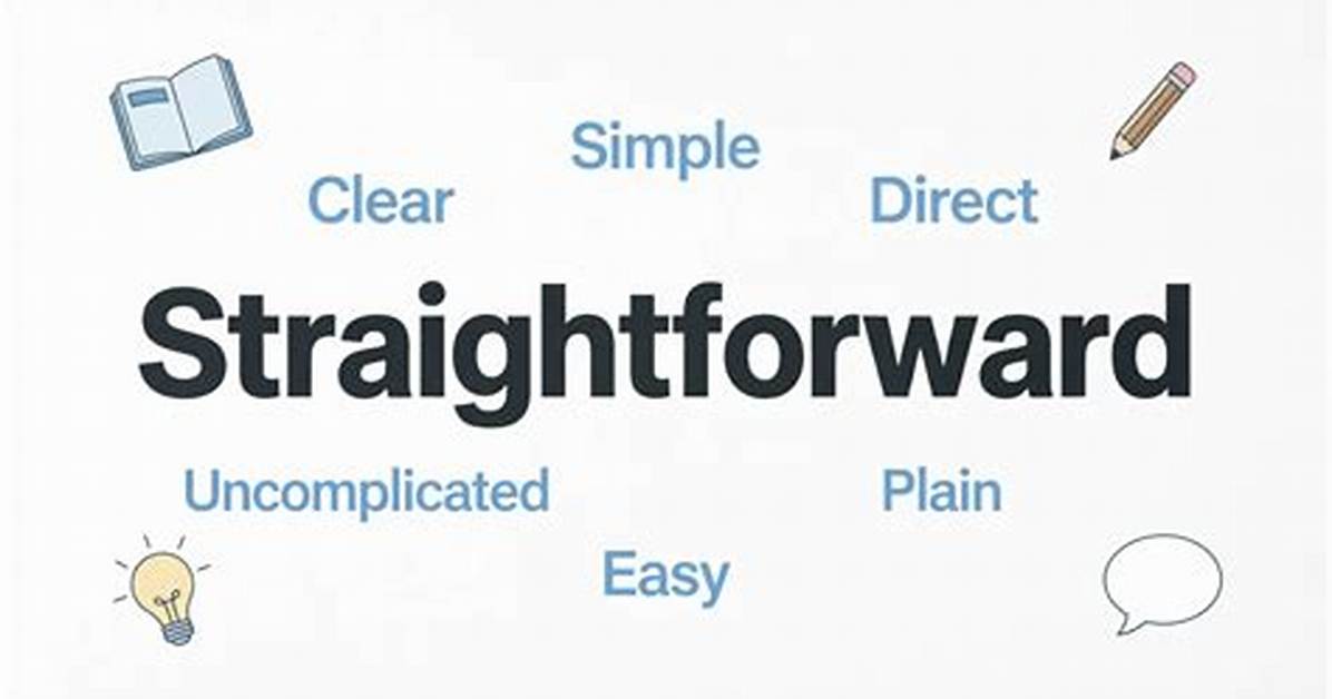 Straightforward Synonym