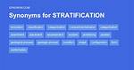 Stratification Synonym