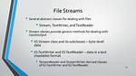 Stream Textreader to a File