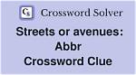 Streets: Abbr.