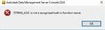 String_Agg Is Not a Recognized Built-in Function Name