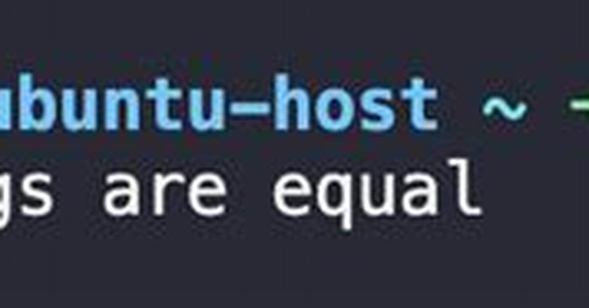 String Comparison in Bash Is Not Working