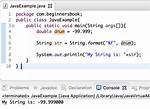 String. Format() to Format Double in Java