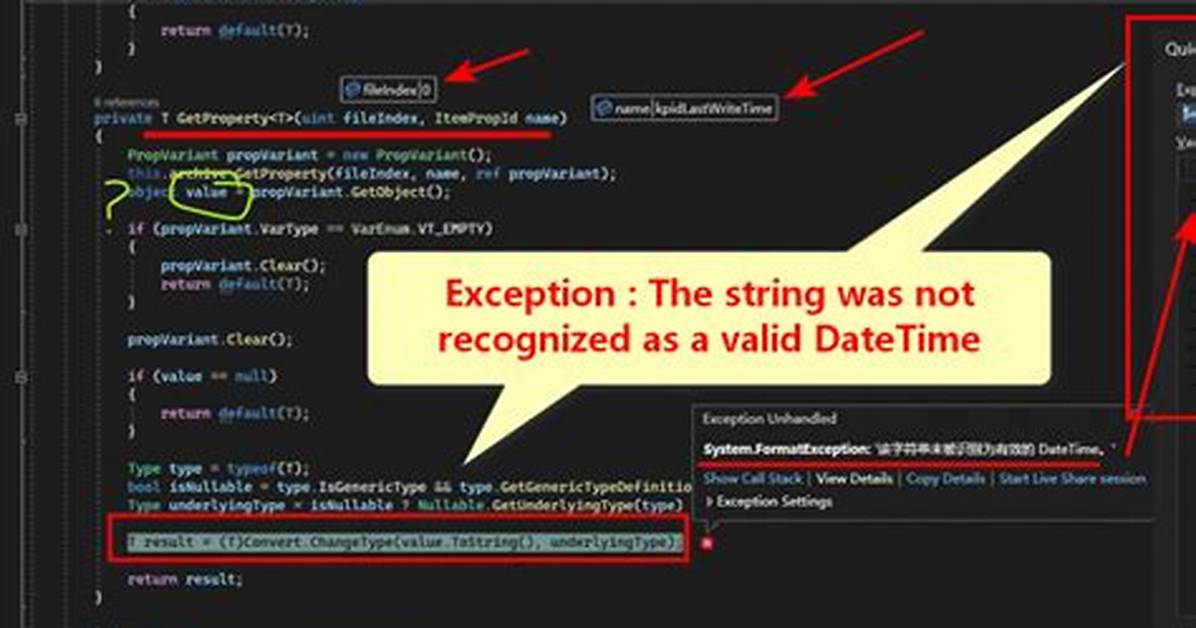 String Was Not Recognized as a Valid Boolean When Added to Visible Attribute