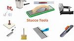 Stucco Tools