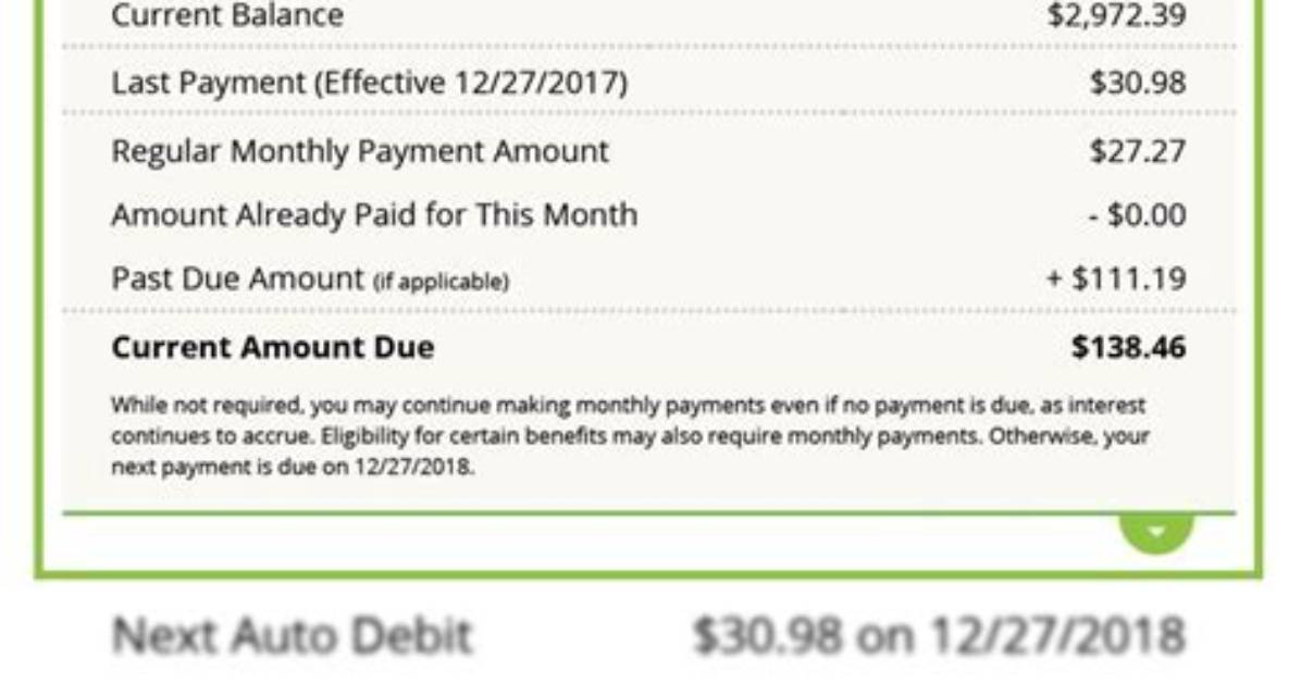 Student Loan for Example