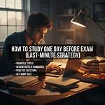 Study Hard Just Before a Test