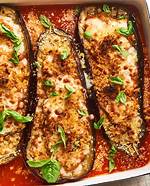 Stuffed Eggplant Parmesan