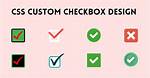 Style Checkbox Css