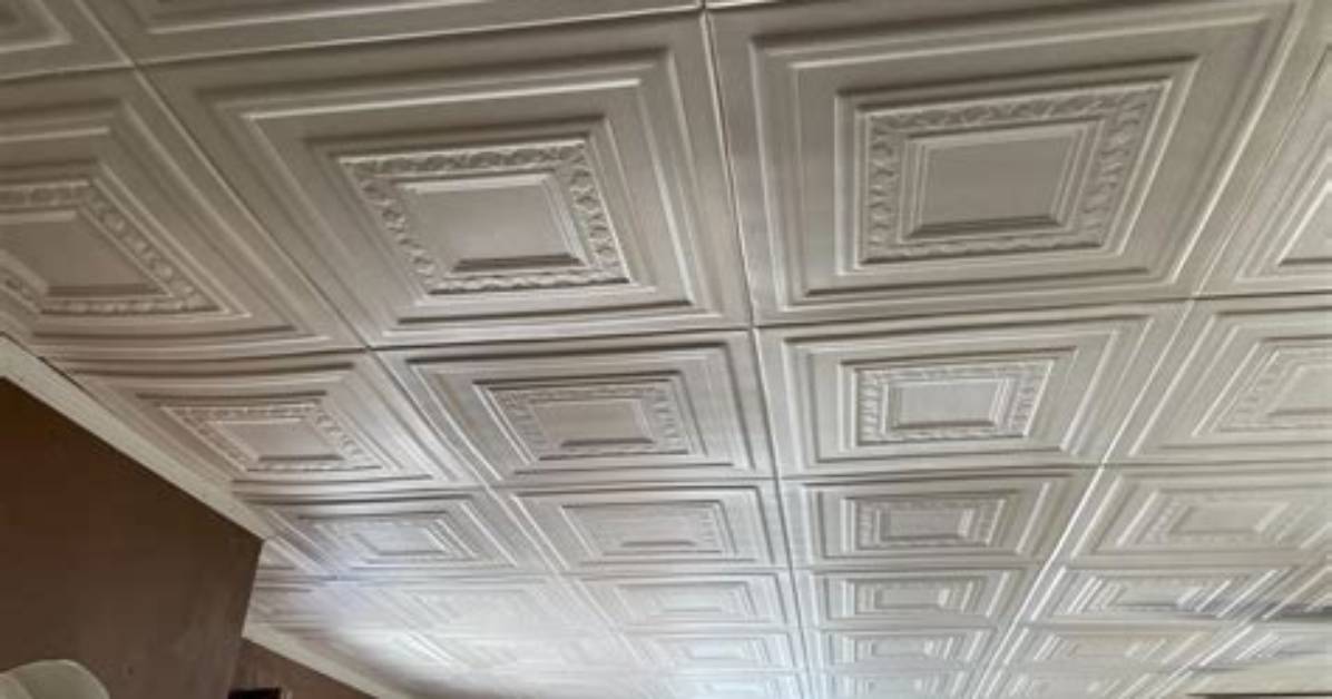 Styrofoam Ceiling Tiles