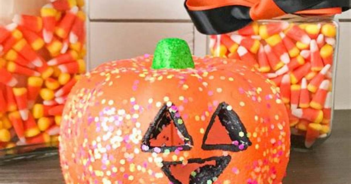 Styrofoam Pumpkins