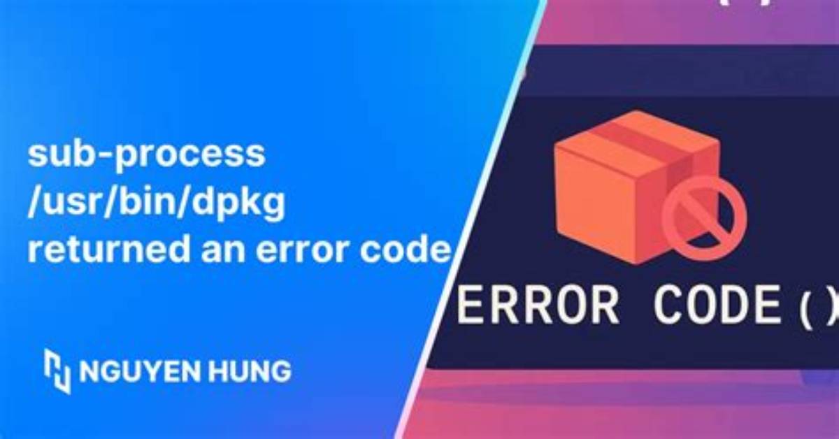 Sub-Process /Usr/Bin/Dpkg Returned an Error Code (1) While Upgrading Python3.10