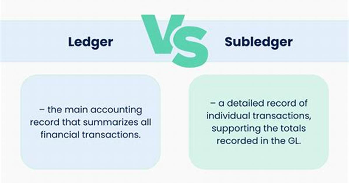 Subledger