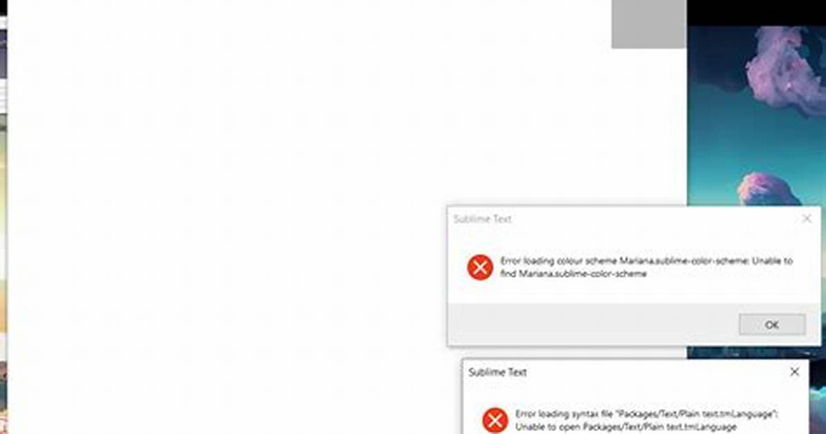 Sublime Installation Error [Duplicate]