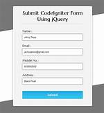 Submit a Form Using jQuery [Closed]