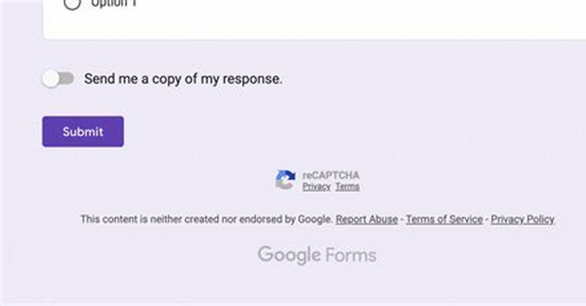Submit Button Doesn't Work