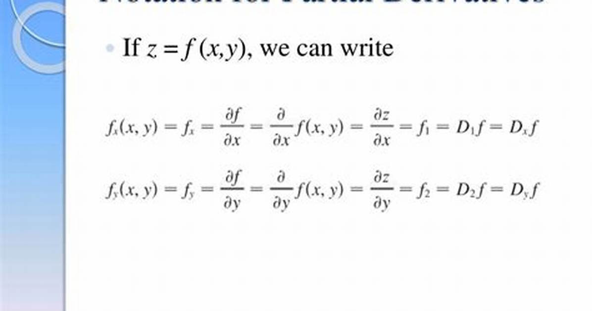 Subscript Notation in Partial Derivatives [Closed]