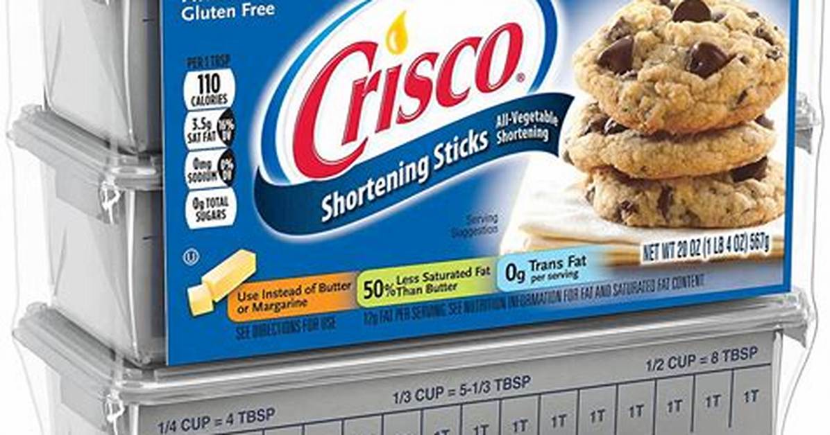Substitute for Crisco