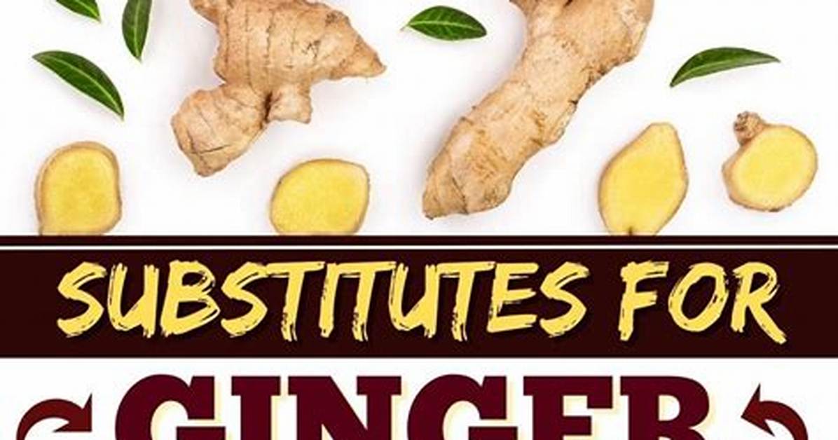Substitute for Ginger