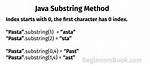Substring with Reverse Index