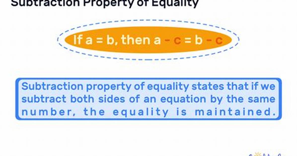 Subtraction Property