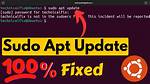 'Sudo Apt-Get Update' Does Not Work After Trying to Install Elasticsearch Through Apt-Get