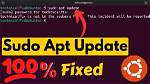 Sudo Apt-Get Update Error: E: Splitting of File /Var/Lib/Apt/Lists/Si. Archive. Ubuntu. Com