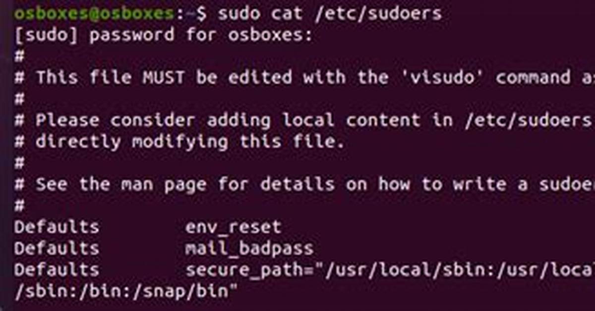 Sudo Command Not Working Despite Sudoers File
