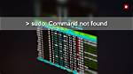 Sudo: Source: Command Not Found When Executing Tcl as Sudo