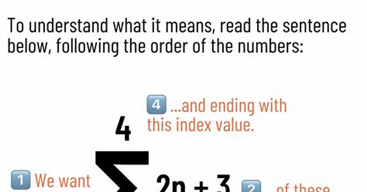 Sum Means