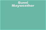 Sunni Net Worth