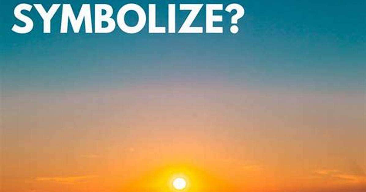 Sunset Meaning
