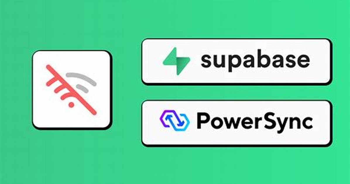 Supabase - Mobile - Offline First - Sync Remote Postgres Db to a Local Sqlite Db