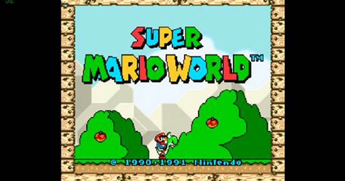 Super Mario World Switch - Gamebrew