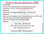 Svr Calculation