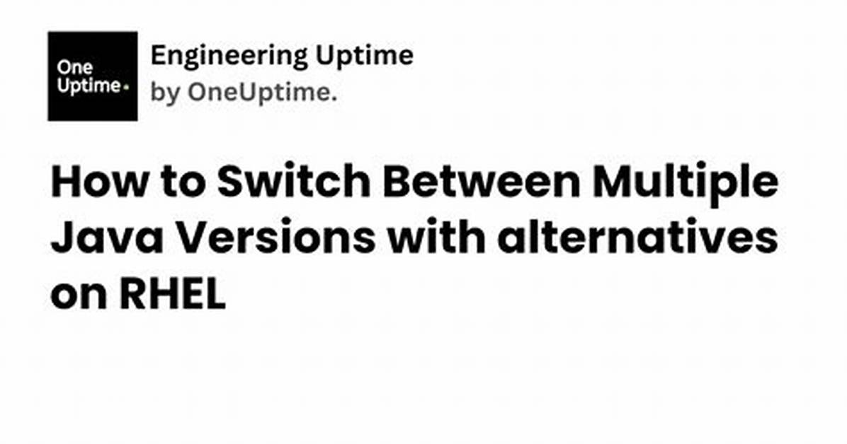 Switch Between Different Versions of a Program (R)