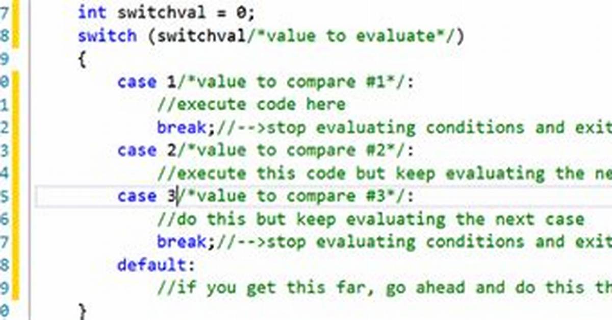 Switch Case: Error: Case Label Does Not Reduce to an Integer Constant